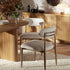 Dagmar Set of 2 Dining Chairs, Ivory Weave | Natural Frame - daals
