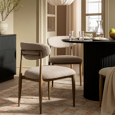 Boucle Dining Chairs