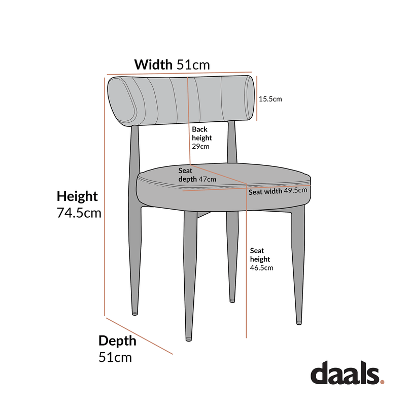 Wilna Set of 2 Dining Chairs, Beige Woven | Vintage Brown Faux Leather