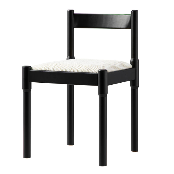 Minley 2-in-1 Dining Chair, Black Matte