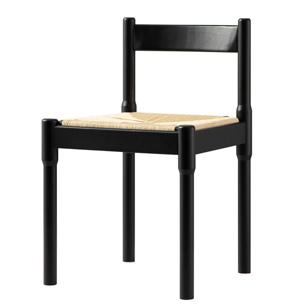 Minley 2-in-1 Dining Chair, Black Matte