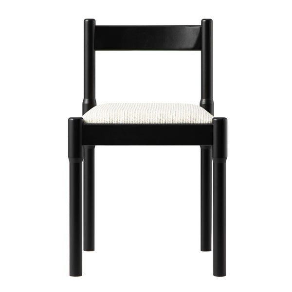 Minley 2-in-1 Dining Chair, Black Matte