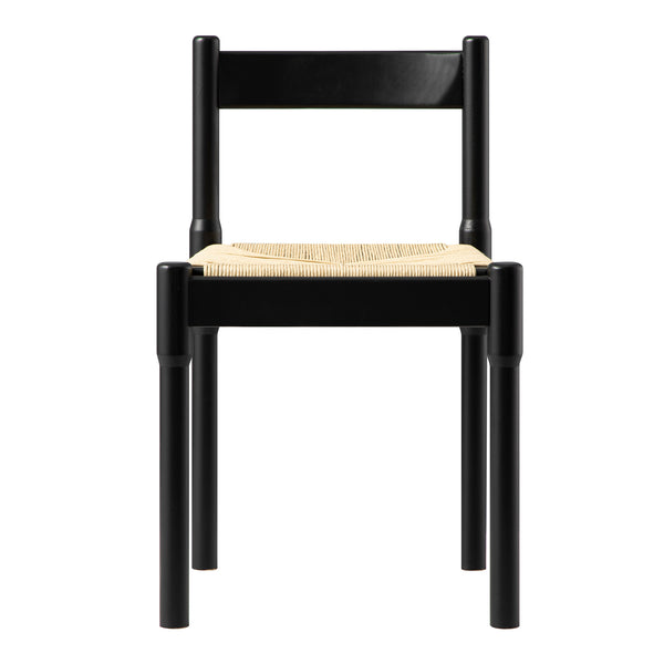 Minley 2-in-1 Dining Chair, Black Matte