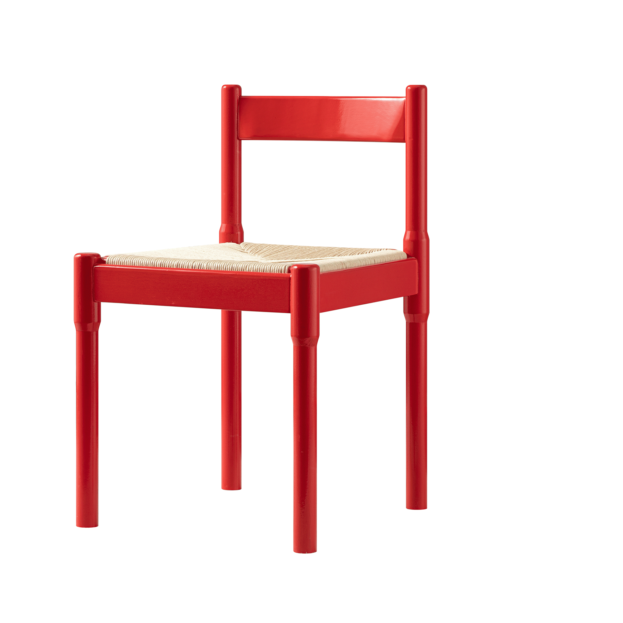 Minley 2-in-1 Dining Chair, Red High Gloss