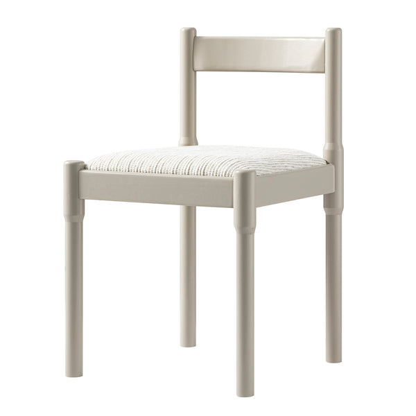 Minley 2 - in - 1 Dining Chair, Light Taupe High Gloss - daals