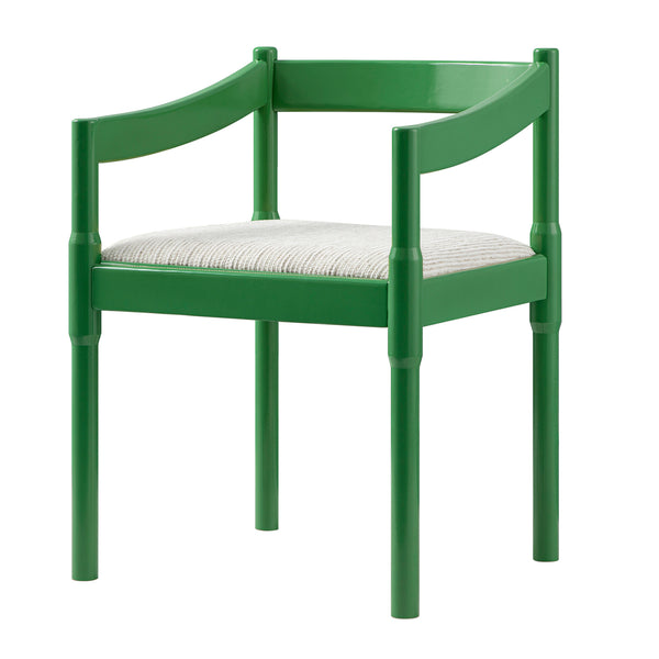 Minley 2-in-1 Carver Chair, Palm Green High Gloss