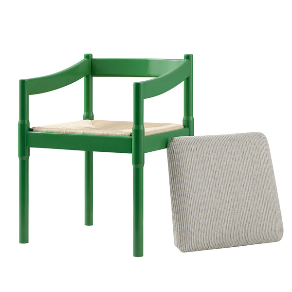 Minley 2-in-1 Carver Chair, Palm Green High Gloss