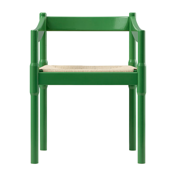 Minley 2-in-1 Carver Chair, Palm Green High Gloss