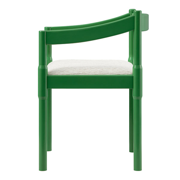 Minley 2-in-1 Carver Chair, Palm Green High Gloss
