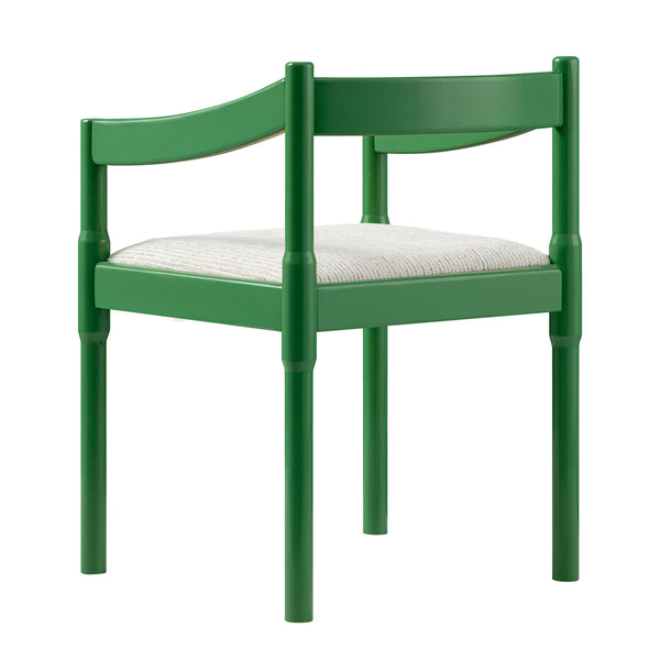 Minley 2-in-1 Carver Chair, Palm Green High Gloss