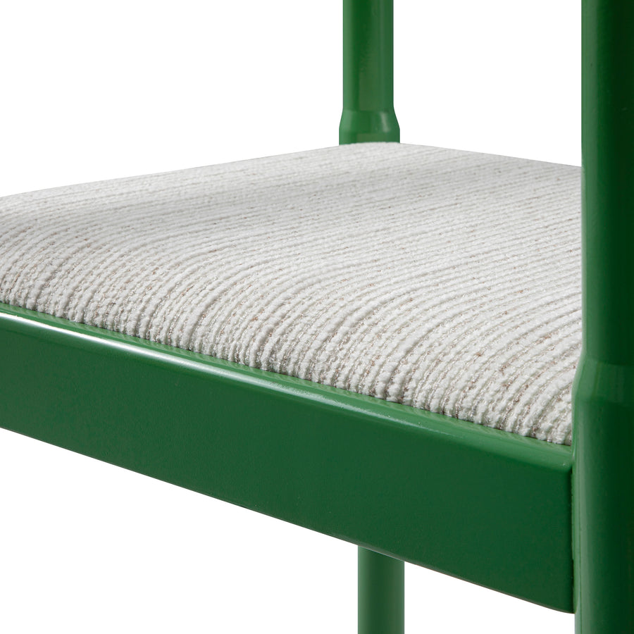 Minley 2-in-1 Carver Chair, Palm Green High Gloss