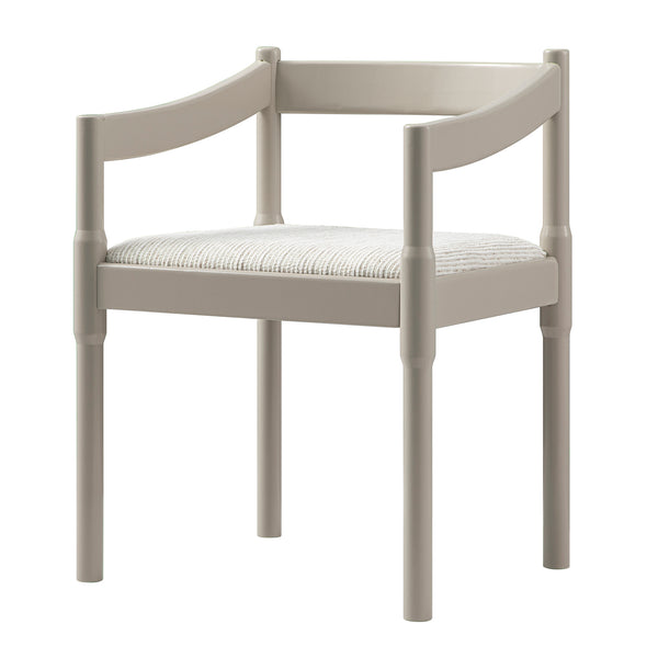 Minley 2-in-1 Carver Chair, Light Taupe High Gloss