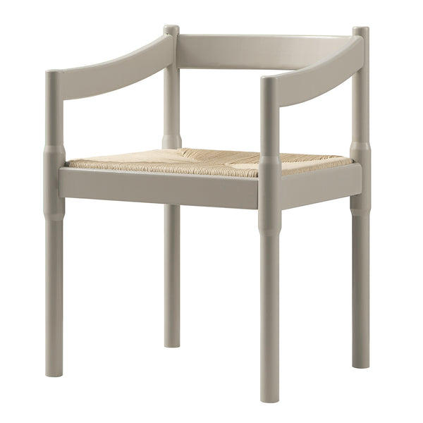 Minley 2-in-1 Carver Chair, Light Taupe High Gloss