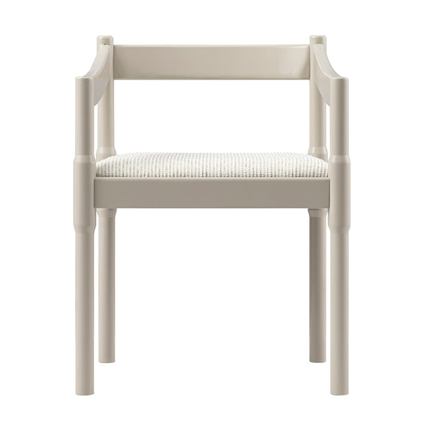 Minley 2-in-1 Carver Chair, Light Taupe High Gloss