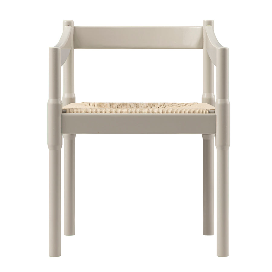 Minley 2-in-1 Carver Chair, Light Taupe High Gloss