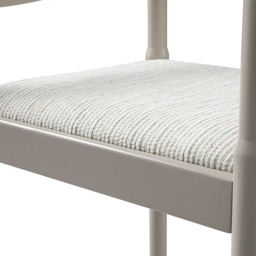Minley 2-in-1 Carver Chair, Light Taupe High Gloss