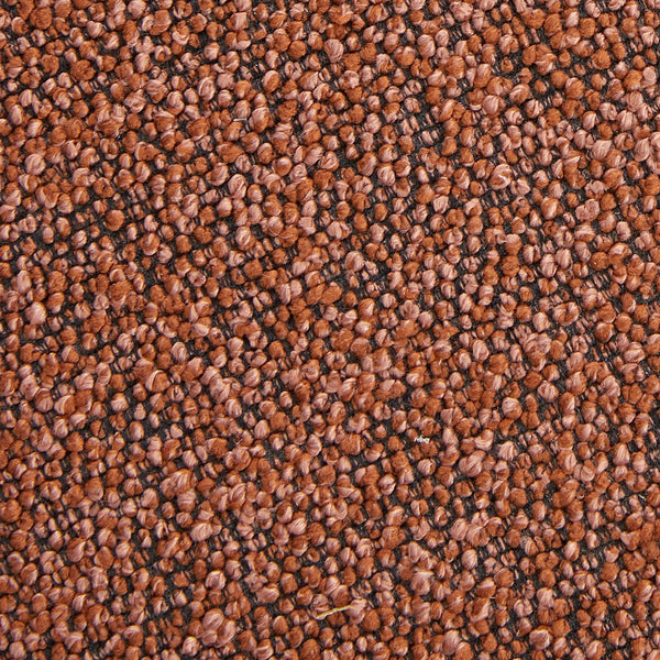 Demeter Dining Chair, Brick Boucle | Dark Walnut Frame