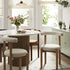 Demeter Dining Chair, Ecru Boucle | Natural Oak Frame - daals