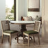 Hemingford Set of 2 Moss Green Velvet Bobbin Spindle Washed Oak Dining Chairs - daals