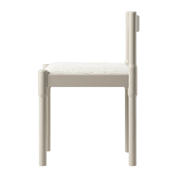 Minley 2-in-1 Dining Chair, Light Taupe High Gloss