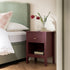 Oakham 1 - Drawer Bedside Table, Wild Cherry - daals