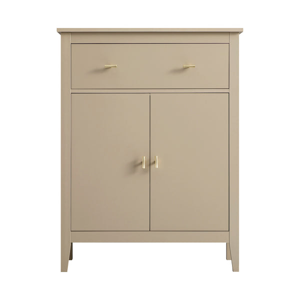 Oakham Small Sideboard with Drawer, Deep Greige - daals