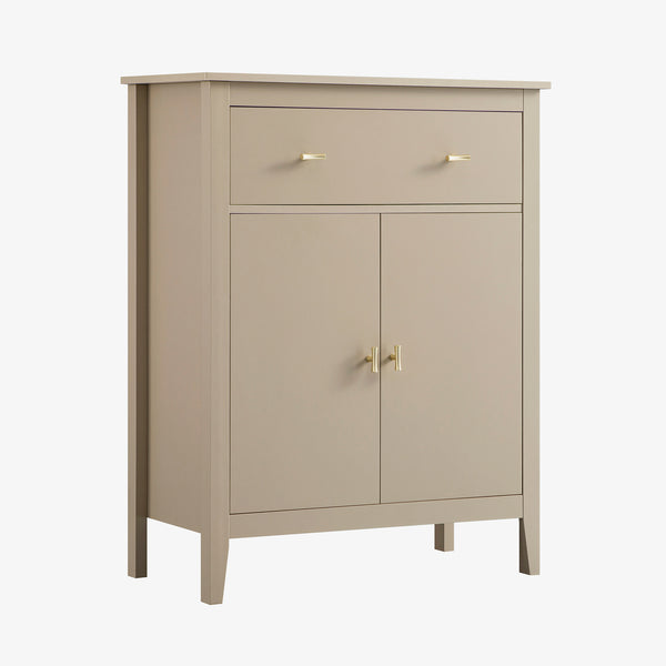 Oakham Small Sideboard with Drawer, Deep Greige - daals