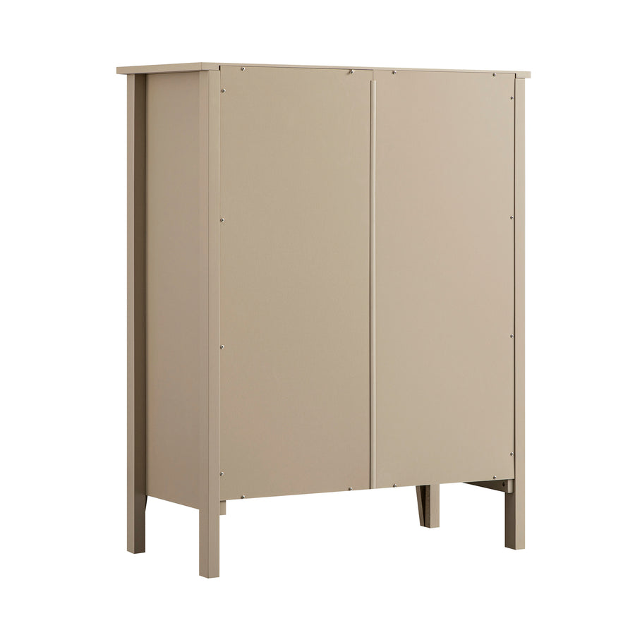 Oakham Small Sideboard with Drawer, Deep Greige