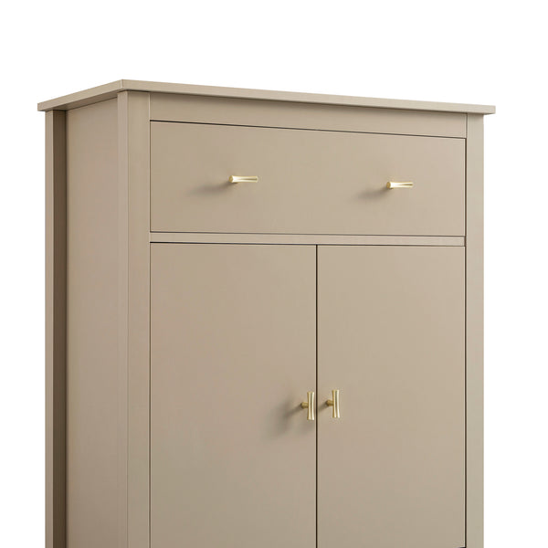 Oakham Small Sideboard with Drawer, Deep Greige - daals