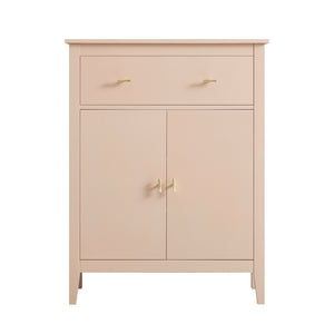 Oakham Small Sideboard with Drawer, Nude Pink