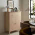 Oakham Small Sideboard with Drawer, Nude Pink - daals