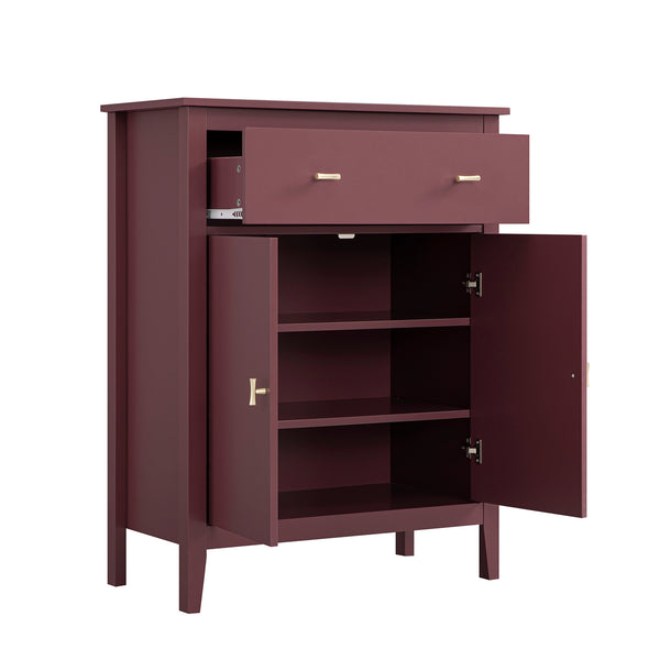 Oakham Small Sideboard with Drawer, Wild Cherry - daals