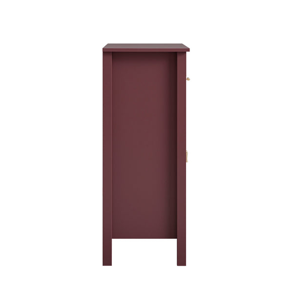 Oakham Small Sideboard with Drawer, Wild Cherry - daals