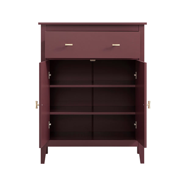 Oakham Small Sideboard with Drawer, Wild Cherry - daals