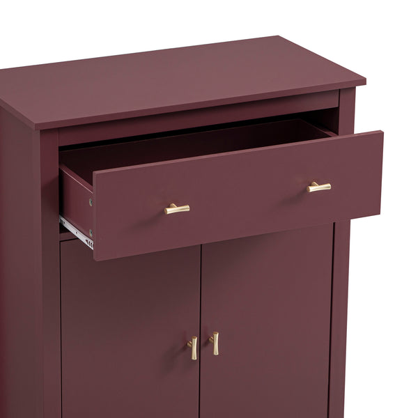 Oakham Small Sideboard with Drawer, Wild Cherry - daals