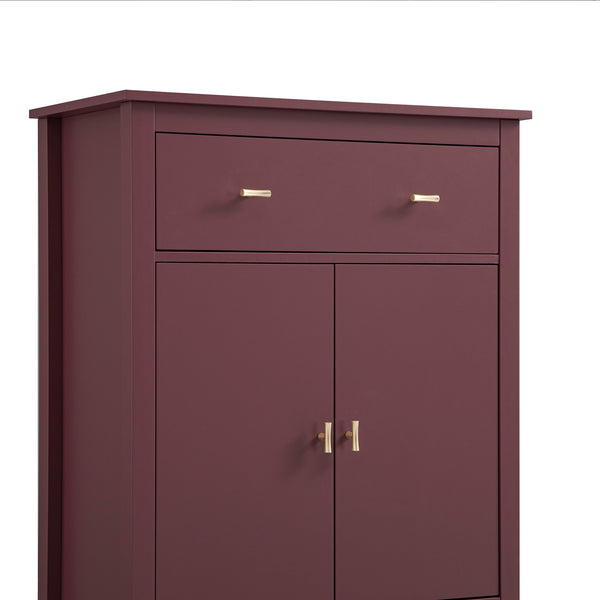 Oakham Small Sideboard with Drawer, Wild Cherry - daals