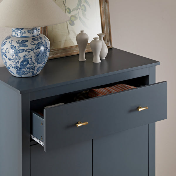 Oakham Small Sideboard with Drawer, Stormy Blue
