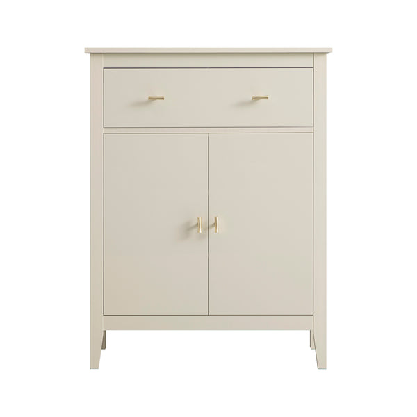 Oakham Small Sideboard with Drawer, Shaded White