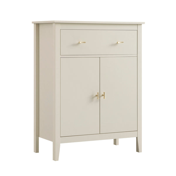 Oakham Small Sideboard with Drawer, Shaded White