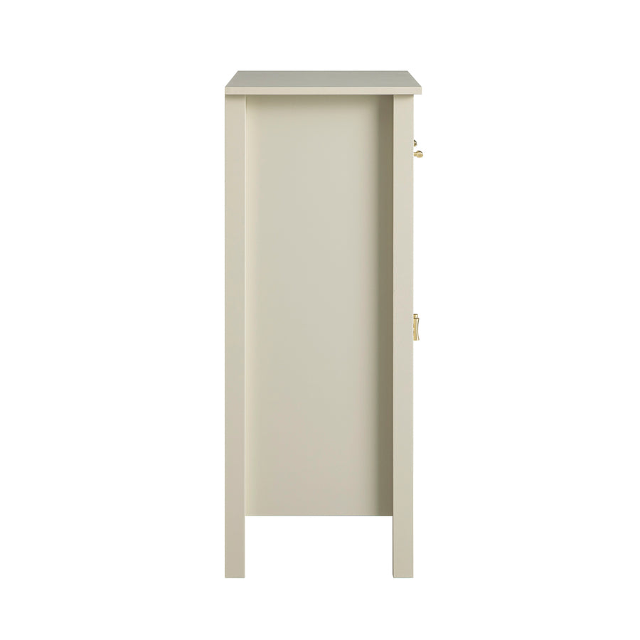 Oakham Small Sideboard with Drawer, Shaded White