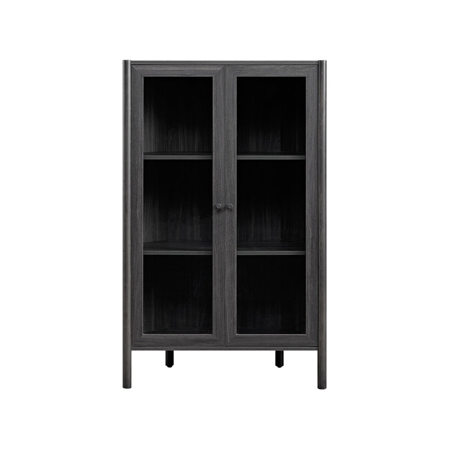 Linden Display Cabinet, Ebony