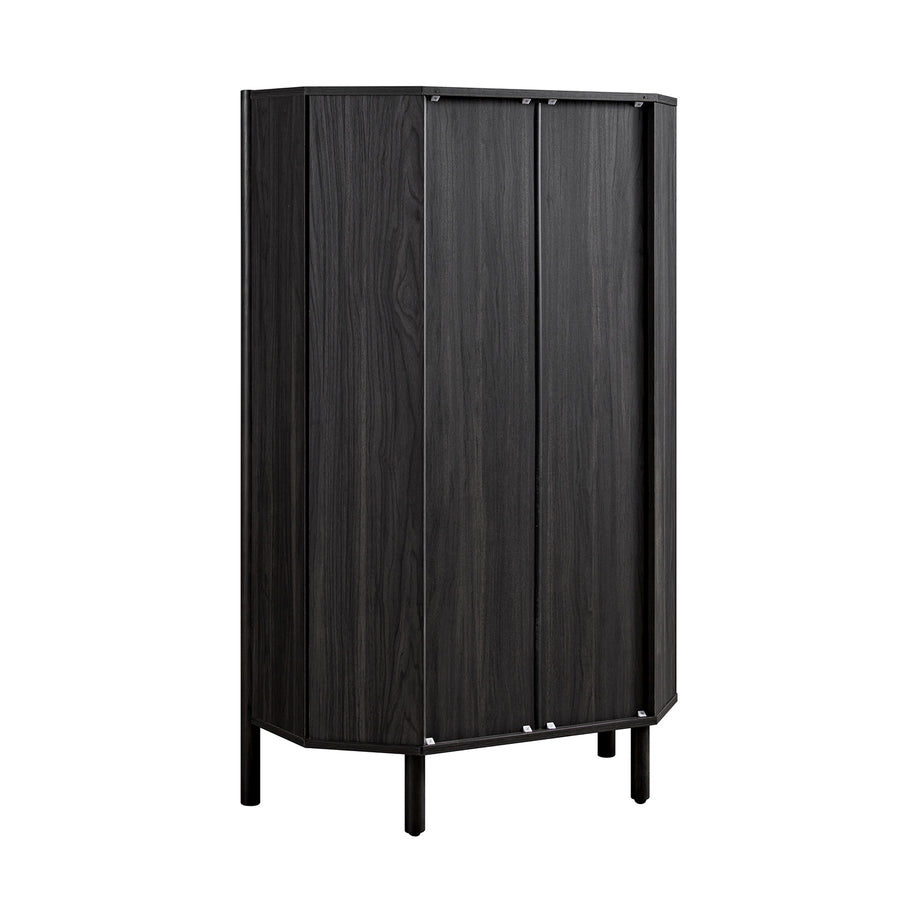 Linden Display Cabinet, Ebony