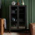 Linden Display Cabinet, Ebony