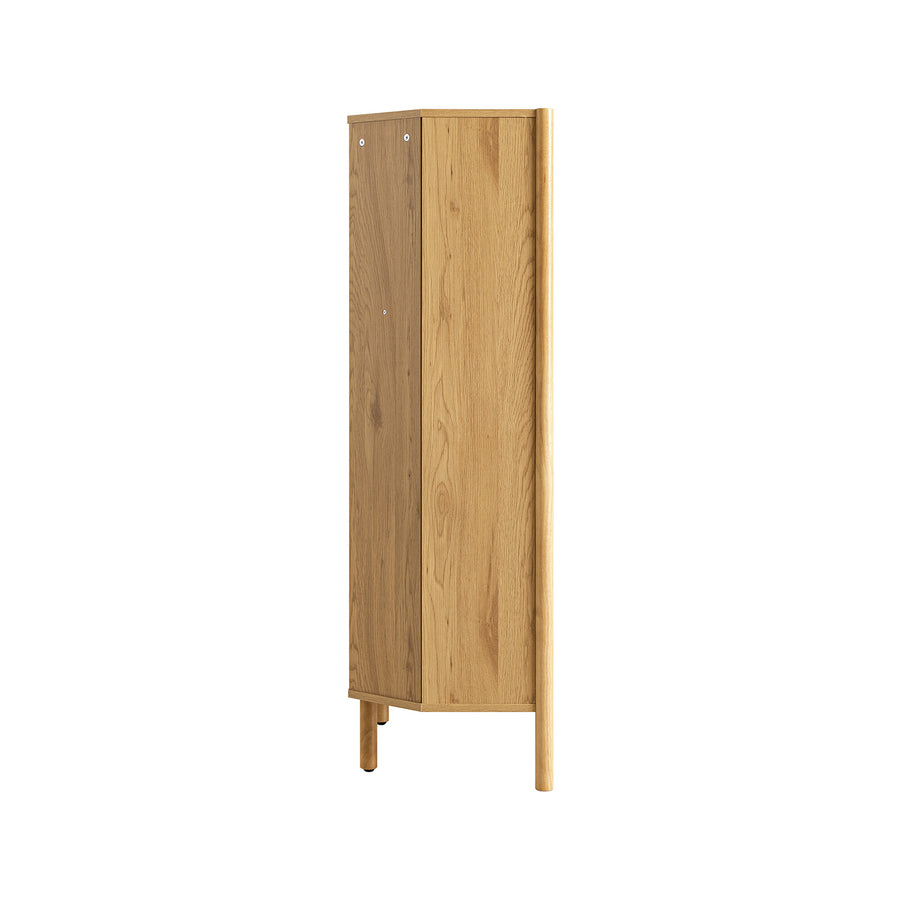 Linden Display Cabinet, Natural