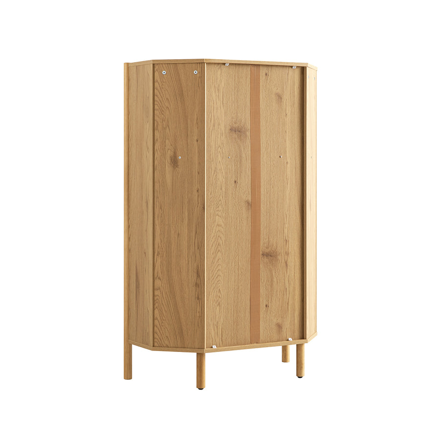 Linden Display Cabinet, Natural