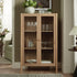 Linden Display Cabinet, Natural