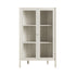 Linden Display Cabinet, White Washed