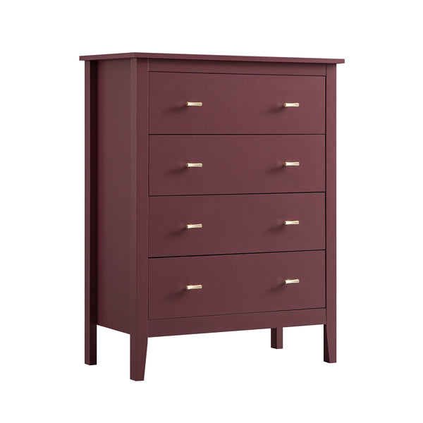 Oakham Chest of 4 Drawers, Wild Cherry
