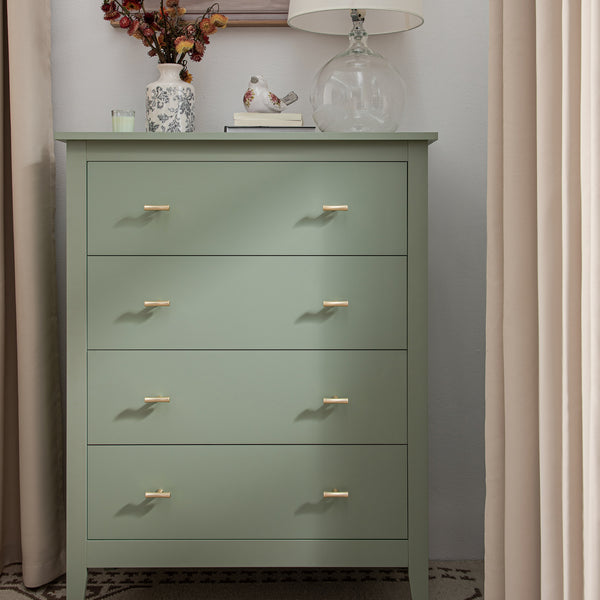 Oakham Chest of 4 Drawers, Desert Sage