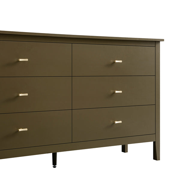 Oakham Chest of 6 Drawers, Olive Grove